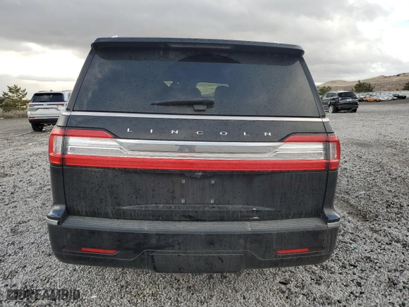 2020 Lincoln Navigator Reserve with VIN 5LMJJ2LT7LEL02968, listed as a Copart auction lot 43445375 with 62,292 mi miles and Salvage Title. Bid and sale history available at carsss.com. Image 6.