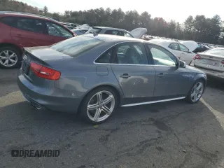2013 Audi S4 Premium Plus with VIN WAUBGAFLXDA204930, listed as a Copart auction lot 80463454 with 96,727 mi miles and Clean Title. Bid and sale history available at carsss.com. Image 3.