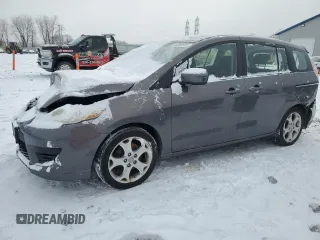 2010 Mazda 5 Sport с VIN JM1CR2W39A0379615, выставлен на аукционе Copart как лот 46092095 с пробегом 120 554 миль миль и Списание • Salvage title. История ставок и продаж доступна на DreamBid. Изображение 1.