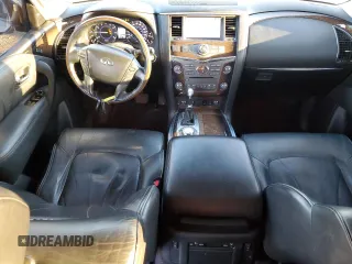 2012 Infiniti QX56 7-passenger with VIN JN8AZ2NE3C9020984, listed as a Copart auction lot 79496474 with 335,406 mi miles and Clean Title. Bid and sale history available at carsss.com. Image 8.