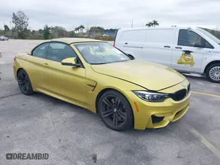 2020 BMW M4 with VIN WBS4Z9C07L5P19415, listed as a IAAI auction lot 41377612 with 35,987 mi miles. Bid and sale history available at carsss.com. Image 1.