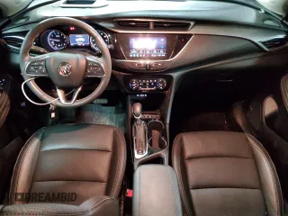 2022 Buick Encore GX Essence with VIN KL4MMGSLXNB018646, listed as a Copart auction lot 88899385 with 15,757 mi miles and Salvage title. Bid and sale history available at DreamBid. Image 8.