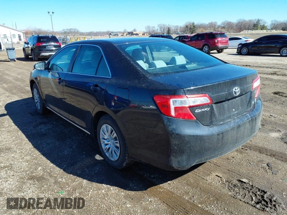 2013 Toyota Camry L with VIN 4T4BF1FK1DR313631, listed as a IAAI auction lot 41738773 with 243,341 mi miles. Bid and sale history available at carsss.com. Image 3.