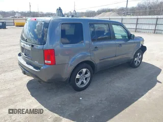 2013 Honda Pilot EX-L with VIN 5FNYF4H61DB035588, listed as a IAAI auction lot 41882840 with 144,243 mi miles and . Bid and sale history available at carsss.com. Image 4.
