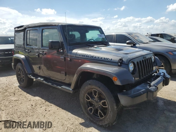 2017 Jeep Wrangler Unlimited Sahara z VIN 1C4BJWEG3HL674913, wystawiony jako Copart lot #73943574 z przebiegiem 46 793 mil mil oraz Szkoda całkowita • Salvage title. Historia ofert i sprzedaży dostępna na DreamBid. Obrazek 4.