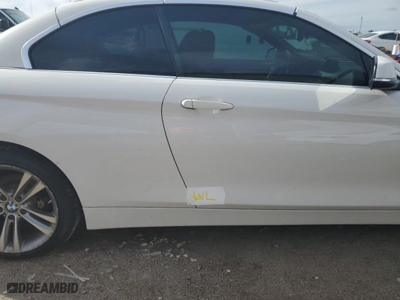 2016 BMW 4 Series 428i xDrive with VIN WBA3T1C52GP822072, listed as a Copart auction lot 87244184 with 80,946 mi miles and Salvage Title. Bid and sale history available at carsss.com. Image 12.