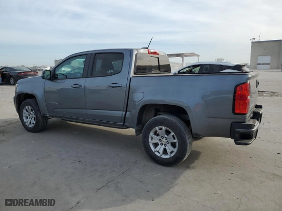 2022 Chevrolet Colorado 2WD LT with VIN 1GCGSCEN8N1264471, listed as a Copart auction lot 49537835 with 29,268 mi miles and Salvage Title. Bid and sale history available at carsss.com. Image 2.