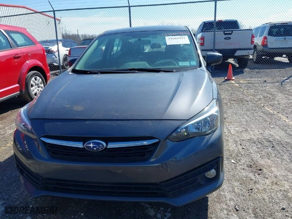 2021 Subaru Impreza Premium with VIN 4S3GKAD60M3604973, listed as a IAAI auction lot 41665953 with 101,575 mi miles. Bid and sale history available at carsss.com. Image 12.