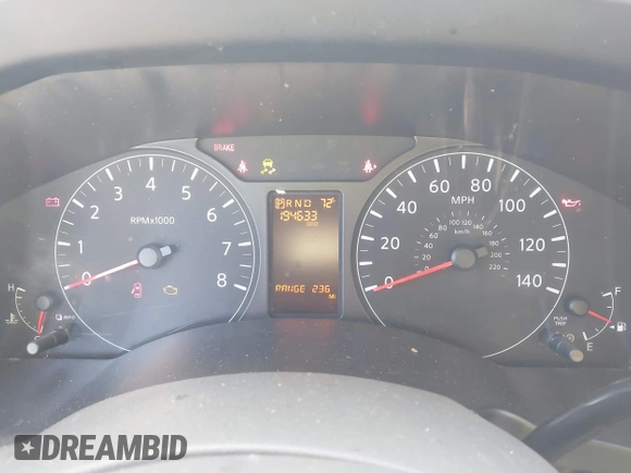 2016 Nissan NV SL with VIN 1N6BF0KY0GN805002, listed as a IAAI auction lot 42331892 with 194,633 mi miles and . Bid and sale history available at DreamBid. Image 7.