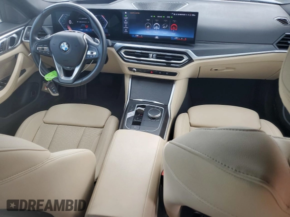 2024 BMW 4 Series 430i with VIN WBA63AV00RFR28608, listed as a Copart auction lot 71856304 with 23,799 mi miles and Clean Title. Bid and sale history available at DreamBid. Image 8.