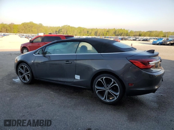 2016 Buick Cascada Premium with VIN W04WT3N56GG110683, listed as a Copart auction lot 52326895 with 76,680 mi miles and Non Repairable. Bid and sale history available at DreamBid. Image 2.
