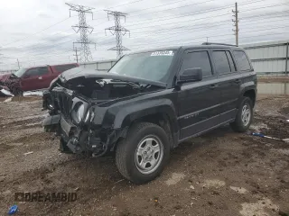 2016 Jeep Patriot Sport z VIN 1C4NJPBAXGD761221, wystawiony jako Copart lot #51339345 z przebiegiem 32 738 mil mil oraz Szkody całkowita. Historia ofert i sprzedaży dostępna na DreamBid. Obrazek 1.