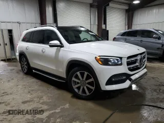 2021 Mercedes-Benz GLS 450 with VIN 4JGFF5KE4MA419043, listed as a Copart auction lot 44408624 with 41,319 mi miles and . Bid and sale history available at DreamBid. Image 4.