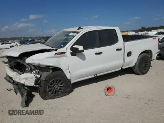 2020 Chevrolet Silverado 1500 Work Truck with VIN 1GCRWAEFXLZ245431, listed as a Copart auction lot 77218904 with 80,076 mi miles and Salvage Title. Bid and sale history available at DreamBid. Image 1.