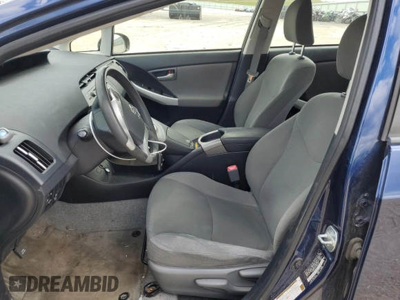 2012 Toyota Prius One with VIN JTDKN3DU0C1564349, listed as a Copart auction lot 54933595 with 241,516 mi miles and Non Repairable. Bid and sale history available at DreamBid. Image 7.