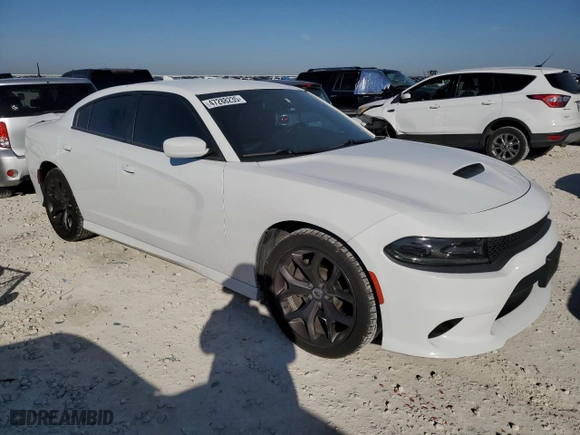 2019 Dodge Charger GT with VIN 2C3CDXHG2KH512762, listed as a Copart auction lot 47288235 with 121,039 mi miles and Salvage Title. Bid and sale history available at carsss.com. Image 4.