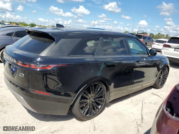 2019 Land Rover Range Rover Velar S with VIN SALYB2EV3KA796438, listed as a Copart auction lot 73963974 with 80,505 mi miles and Clean Title. Bid and sale history available at carsss.com. Image 3.