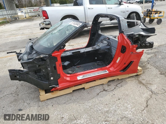 2016 Chevrolet Corvette Z06 1LZ with VIN 1G1YP2D61G5612934, listed as a Copart auction lot 51152545 with 0 mi miles and Salvage Title. Bid and sale history available at carsss.com. Image 1.