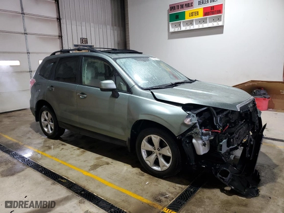 2015 Subaru Forester 2.5i Premium with VIN JF2SJADC0FH492783, listed as a Copart auction lot 47980615 with NaN miles and Salvage Title. Bid and sale history available at carsss.com. Image 4.
