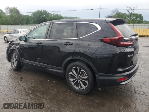 2021 Honda CR-V EX-L with VIN 5J6RW2H81MA000708, listed as a Copart auction lot 55625265 with 30,505 mi miles and Salvage Title. Bid and sale history available at DreamBid. Image 2.