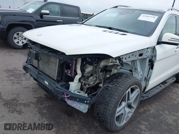 2017 Mercedes-Benz GLS 550 with VIN 4JGDF7DE2HA791695, listed as a IAAI auction lot 42507278 with 185,884 mi miles and . Bid and sale history available at DreamBid. Image 6.