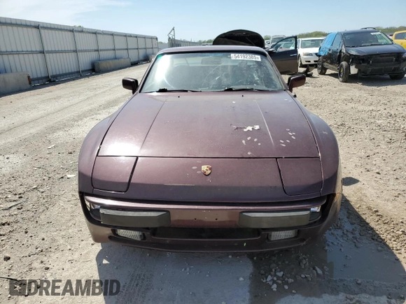 1984 Porsche 944 with VIN WP0AA0941EN460480, listed as a Copart auction lot 54192385 with 66,003 mi miles and Clean Title. Bid and sale history available at DreamBid. Image 5.