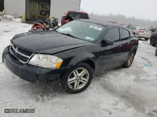 2010 Dodge Avenger R/T with VIN 1B3CC5FB2AN211913, listed as a Copart auction lot 46632235 with NaN miles and Salvage Title. Bid and sale history available at carsss.com. Image 1.