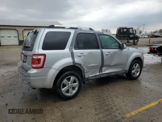 2012 Ford Escape Limited with VIN 1FMCU0E76CKA83025, listed as a Copart auction lot 51516815 with 91,433 mi miles and Salvage Title. Bid and sale history available at carsss.com. Image 3.