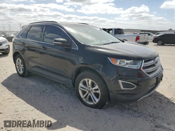 2017 Ford Edge SEL with VIN 2FMPK3J82HBB56254, listed as a Copart auction lot 49453975 with 94,420 mi miles and Salvage Title. Bid and sale history available at carsss.com. Image 4.