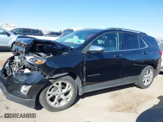 2018 Chevrolet Equinox Premier with VIN 3GNAXPEU5JL165915, listed as a IAAI auction lot 41597476 with 71,495 mi miles. Bid and sale history available at carsss.com. Image 14.