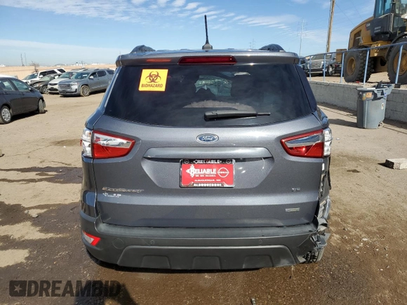 2018 Ford EcoSport SE z VIN MAJ3P1TE9JC232205, wystawiony jako Copart lot #42416465 z przebiegiem Nie podano mil oraz Nie do naprawy • Non repairable. Historia ofert i sprzedaży dostępna na DreamBid. Obrazek 6.