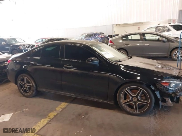 2023 Mercedes-Benz CLA with VIN W1K5J4HB0PN355088, listed as a IAAI auction lot 41676178 with 18,775 mi miles. Bid and sale history available at carsss.com. Image 13.
