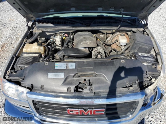 2006 GMC Sierra 1500 SLT with VIN 2GTEK13T861125725, listed as a Copart auction lot 45386465 with 296,448 mi miles and Salvage Title. Bid and sale history available at carsss.com. Image 11.