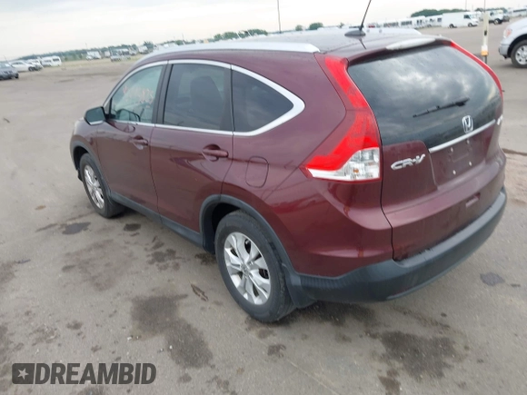 2013 Honda CR-V EX-L with VIN 5J6RM4H79DL076089, listed as a IAAI auction lot 42445825 with 168,076 mi miles and . Bid and sale history available at DreamBid. Image 3.