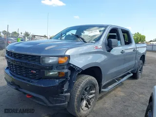 2019 Chevrolet Silverado 1500 Custom Trail Boss with VIN 1GCPYCEF8KZ348035, listed as a IAAI auction lot 41895464 with 1 mi miles. Bid and sale history available at carsss.com. Image 14.