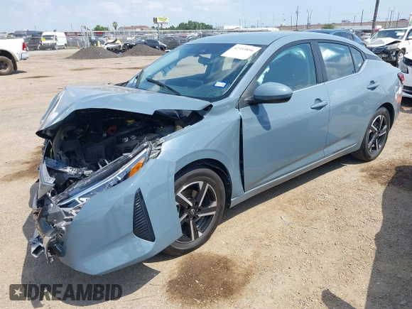 2024 Nissan Sentra SV z VIN 3N1AB8CV5RY272294, wystawiony jako IAAI lot #42353896 z przebiegiem 10 524 mil mil oraz . Historia ofert i sprzedaży dostępna na DreamBid. Obrazek 18.