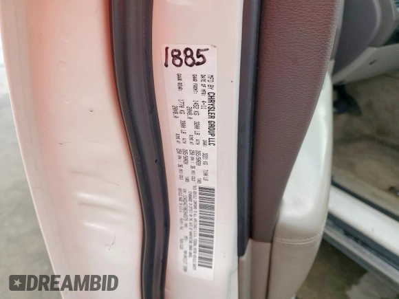2011 Dodge Durango Crew with VIN 1D4SD4GT0BC648379, listed as a Copart auction lot 55565285 with 160,666 mi miles and Clean Title. Bid and sale history available at DreamBid. Image 12.