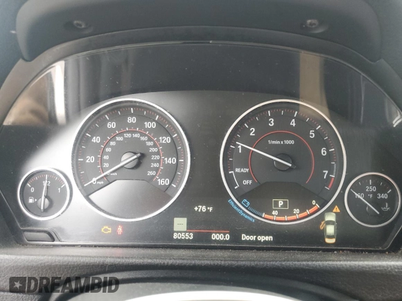 2017 BMW 3 Series 330i xDrive with VIN WBA8D9G38HNU65066, listed as a Copart auction lot 62767155 with 80,553 mi miles and Salvage title. Bid and sale history available at DreamBid. Image 9.