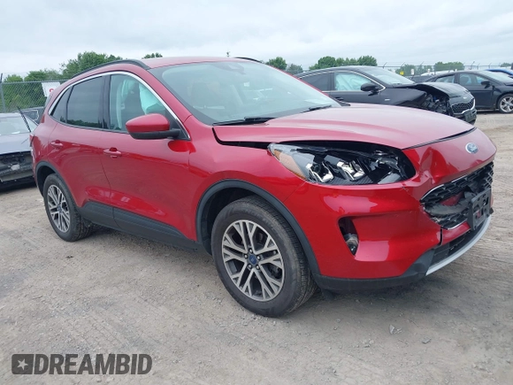 2021 Ford Escape SEL z VIN 1FMCU9H61MUA64735, wystawiony jako IAAI lot #42511030 z przebiegiem 85 707 mil mil oraz . Historia ofert i sprzedaży dostępna na DreamBid. Obrazek 1.