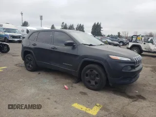 2014 Jeep Cherokee Sport with VIN 1C4PJMAB2EW268331, listed as a Copart auction lot 69627902 with 99,567 mi miles and Salvage Title. Bid and sale history available at carsss.com. Image 4.