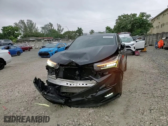 2019 Acura RDX w/A-Spec Pkg with VIN 5J8TC1H61KL009831, listed as a Copart auction lot 89263855 with 76,524 mi miles and Non repairable. Bid and sale history available at DreamBid. Image 12.