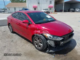 2018 Hyundai Elantra SEL with VIN 5NPD84LF2JH258218, listed as a IAAI auction lot 41943929 with 84,175 mi miles. Bid and sale history available at carsss.com. Image 1.
