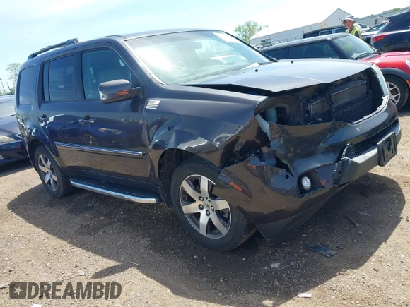 2012 Honda Pilot Touring with VIN 5FNYF4H9XCB083406, listed as a IAAI auction lot 42107651 with 217,678 mi miles. Bid and sale history available at carsss.com. Image 1.