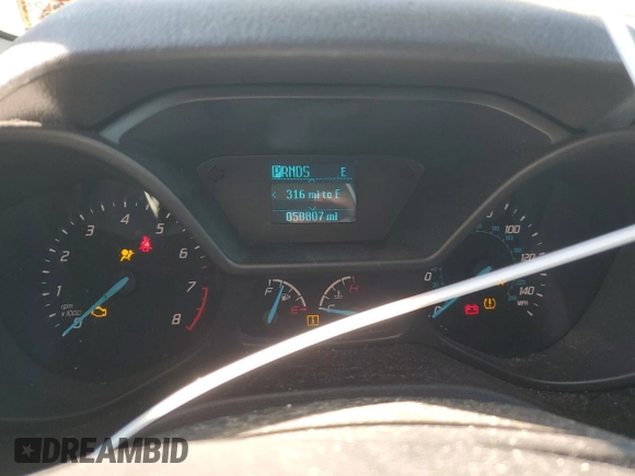 2018 Ford Transit Connect XL z VIN NM0GS9E72J1365534, wystawiony jako Copart lot #41708605 z przebiegiem 58 807 mil mil oraz Szkoda całkowita • Salvage title. Historia ofert i sprzedaży dostępna na DreamBid. Obrazek 9.