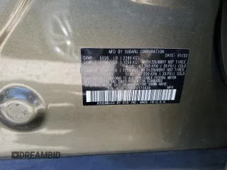 2023 Subaru Outback Wilderness with VIN 4S4BTGUD5P3172938, listed as a Copart auction lot 52892625 with 25,515 mi miles and Salvage title. Bid and sale history available at DreamBid. Image 15.