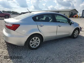 2016 Kia Rio LX with VIN KNADM4A33G6651343, listed as a Copart auction lot 74625764 with 132,401 mi miles and Salvage Title. Bid and sale history available at carsss.com. Image 3.