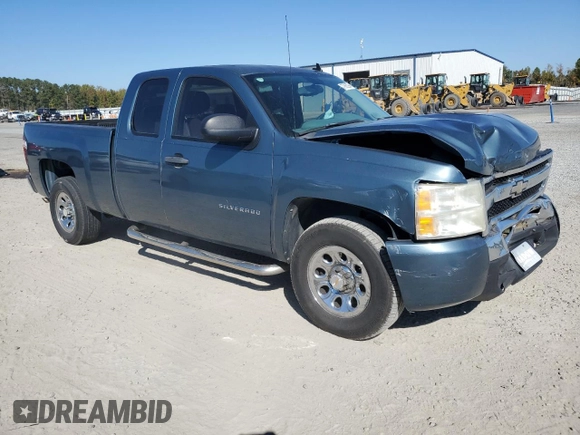 2010 Chevrolet Silverado 1500 LS with VIN 1GCSCREAXAZ224413, listed as a Copart auction lot 77963294 with 273,433 mi miles and Salvage Title. Bid and sale history available at DreamBid. Image 4.