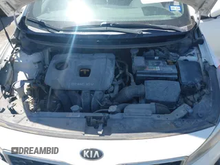 2017 Kia Forte LX with VIN 3KPFL4A70HE008347, listed as a IAAI auction lot 42028615 with 1 mi miles. Bid and sale history available at carsss.com. Image 10.