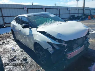 2020 Nissan Maxima Platinum with VIN 1N4AA6FV1LC381227, listed as a IAAI auction lot 41274787 with 85,788 mi miles and . Bid and sale history available at DreamBid. Image 1.