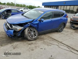 2020 Honda CR-V EX with VIN 7FARW2H55LE009501, listed as a Copart auction lot 58695985 with 155,925 mi miles and Salvage title. Bid and sale history available at DreamBid. Image 1.